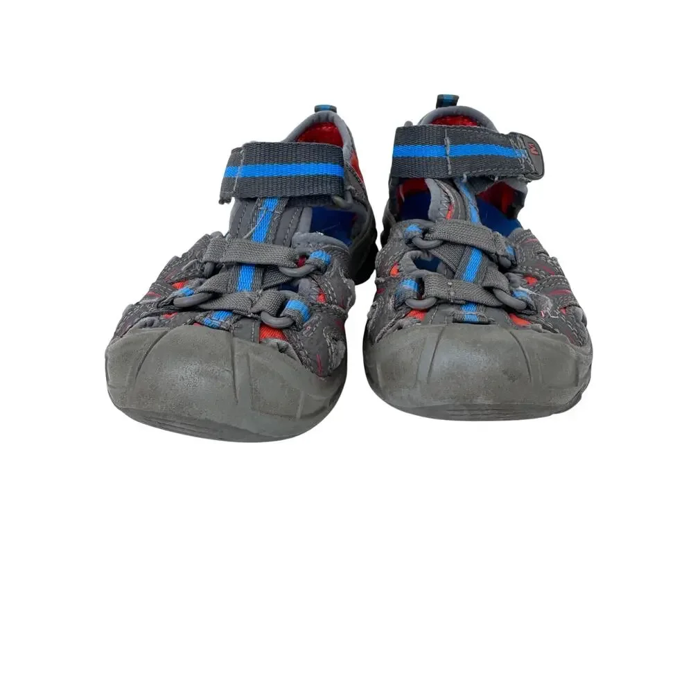 Merrell Hydro Waterproof Fisherman Sandals Shoes MC53376‎ Gray Kids Size 9M